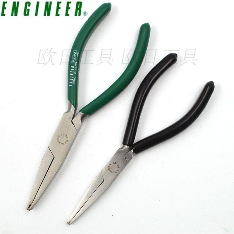 engineer日本进口工程师专业 E型卡簧钳挡圈钳 PZ-01 02 3~9mm