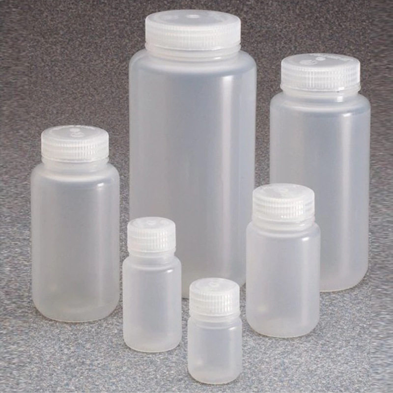 Nalgene 250ml圆底PP可高温高压灭菌包装瓶带盖广口瓶312105-0008