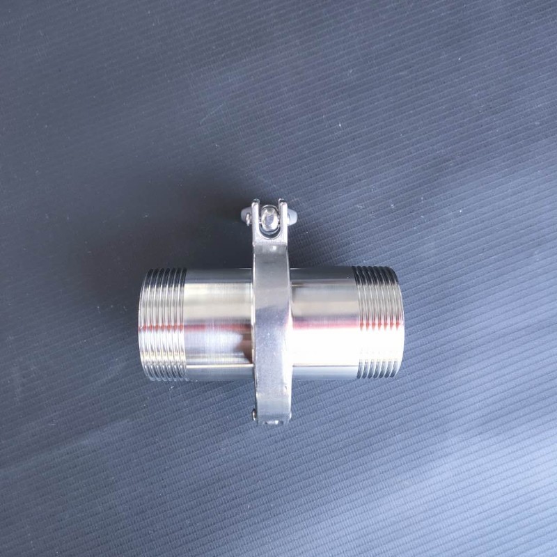 卫生级外丝内丝快装接头套装304不锈钢卡箍快速内外对丝螺纹管件