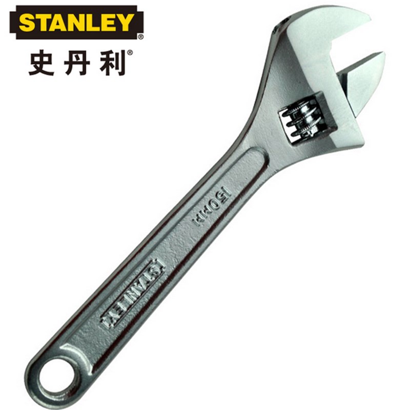 美国史丹利活动扳手活口活络开口扳子开口24mm8寸87-432-1-23