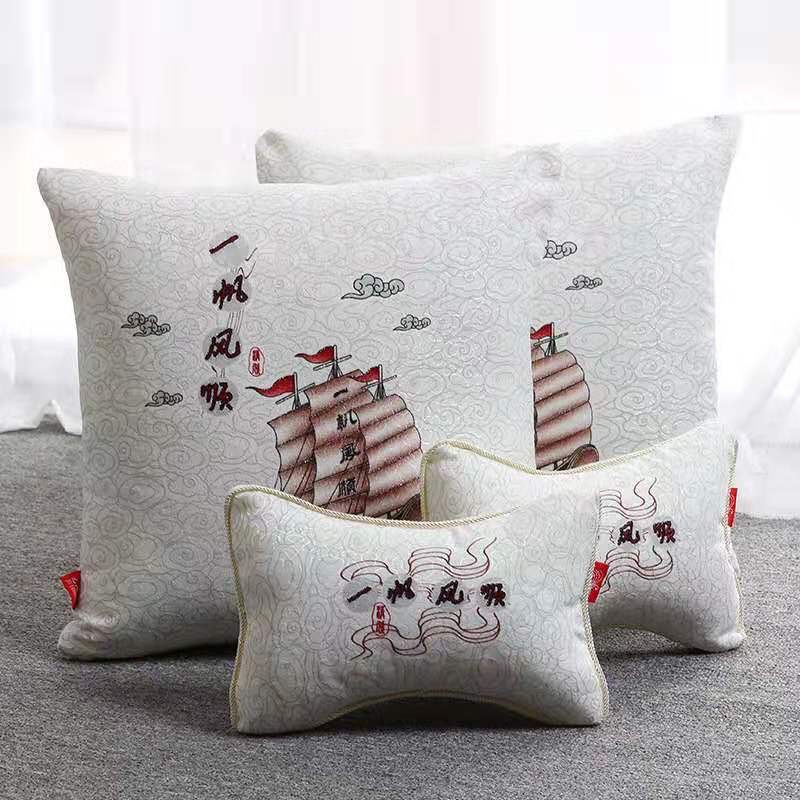 汽车头枕护颈枕四季靠枕颈枕车用腰靠座椅骨头枕头坐垫抱枕四件套