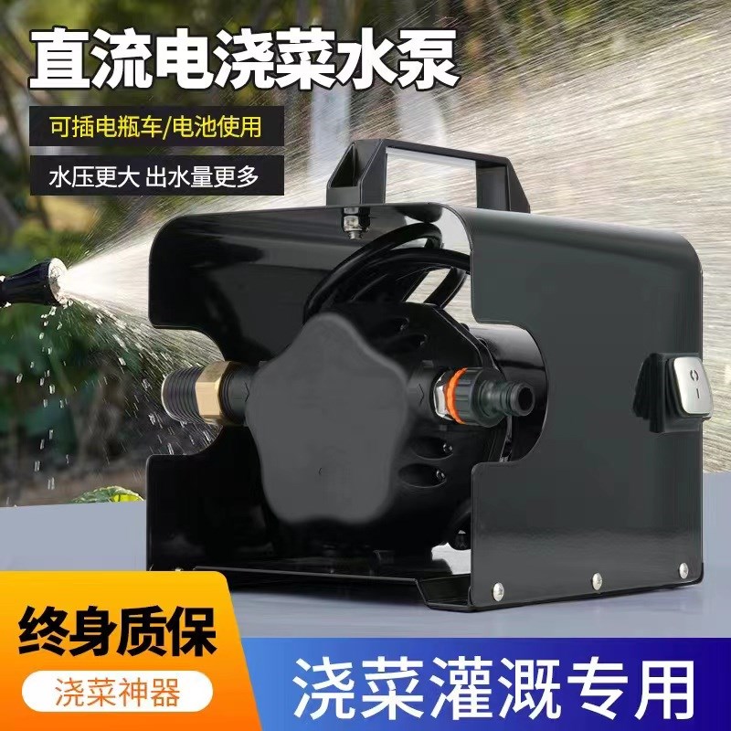 浇菜神器浇水机抽水机农用灌溉充电式抽水泵锂电池大功率浇地菜园