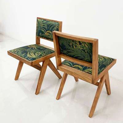 BJPY昌迪加尔无扶手新品预告 法式复古实木餐椅 中古风小众设计侘