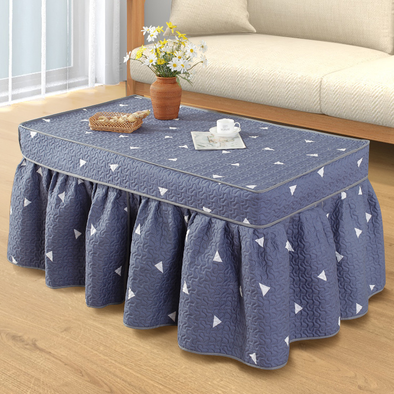 烤火桌子罩套冬季加厚烤火罩长方形电炉罩套电茶几套罩烤火炉被罩