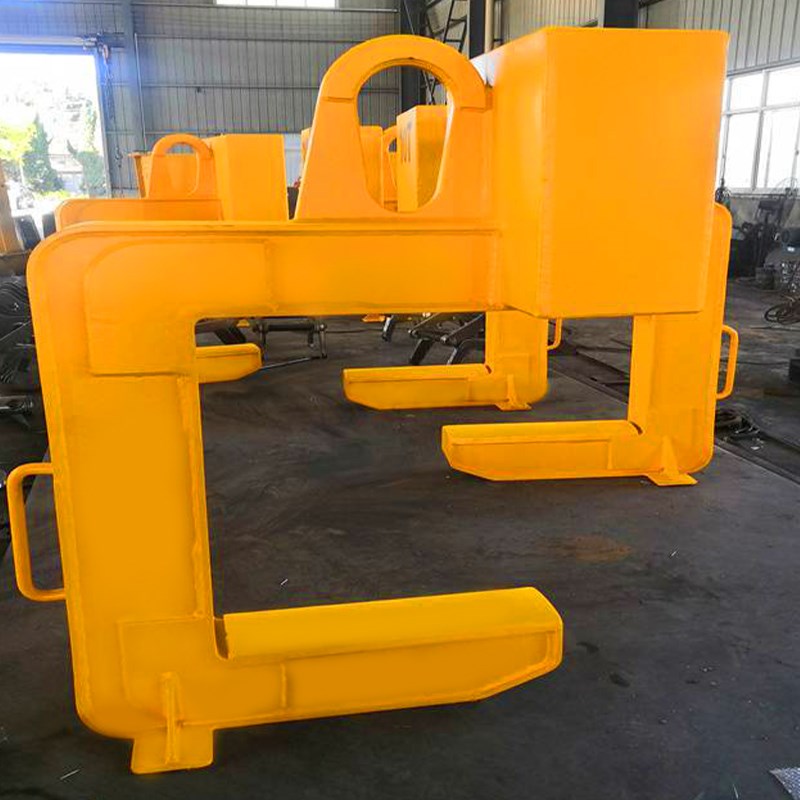 定制C型卷板吊具吊钩钢卷铜铝冷热卷水泥管平衡吊梁起重装卸夹具