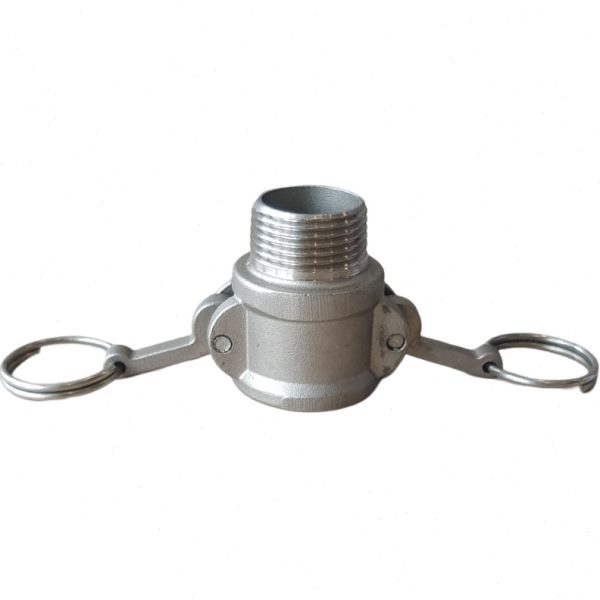 304不锈钢快速接头 卡扣式双耳快装接头B型DN15DDN25软管接头配件