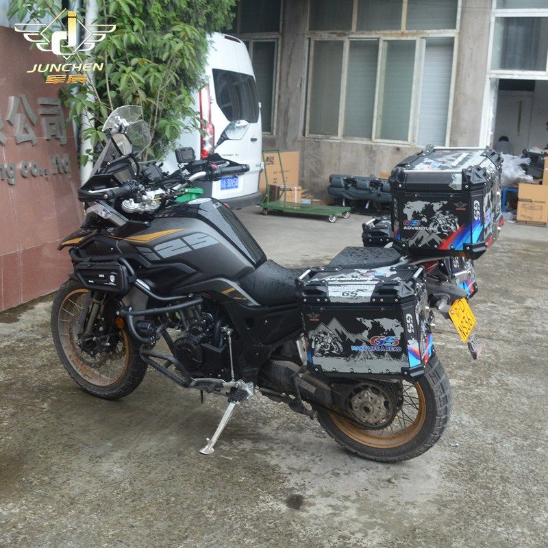 适用于凯越525X边箱铝合金尾箱三箱改装侧箱快改装500X三箱