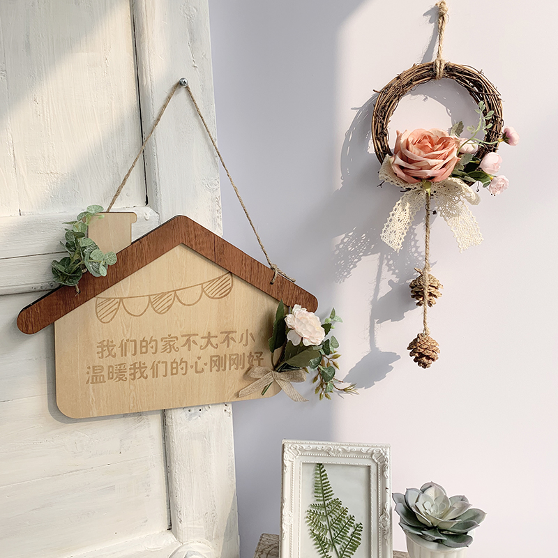 木质店铺招牌营业中欢迎光临门牌创意家规家训挂牌家门口装饰定制