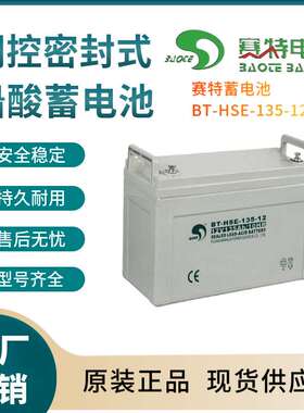 赛特蓄电池BT-HSE-135-12 12V135AH 通信系统 装置电源 报警装置