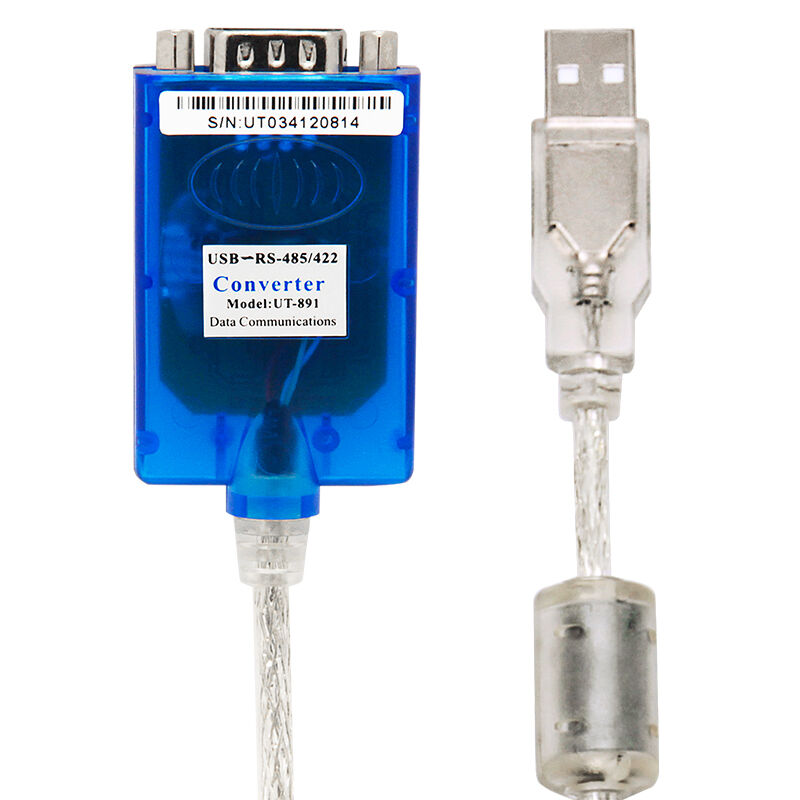 宇泰 USB转485/422串口转换线工业级RS485转USB模块转换器UT-891