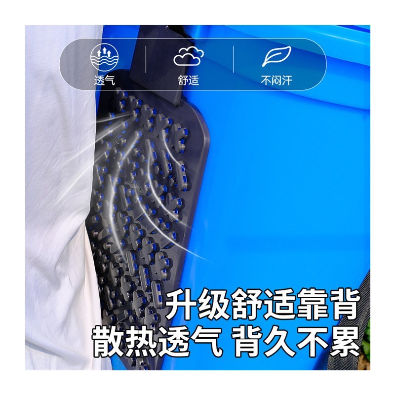 背负式施肥桶农用追肥p器背负式点肥溜肥撒肥放肥料手动下化肥机