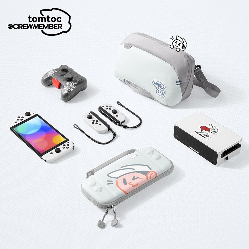 tomtoc联名吉考斯工业Switxch收纳包ns保护包pro手柄硬壳包卡带包