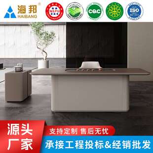 现代简约加厚茶几茶水柜商用泡茶桌储物收纳多功能会客茶台办公桌