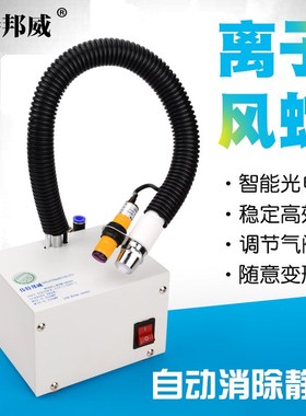 SL-080BF吹尘除静电离子风机消除器自动感应式离子W风蛇工业流水