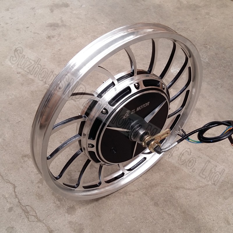 36V2b0寸500w电动车改装电机 48V60V1000W 大功率观光车涨刹电机