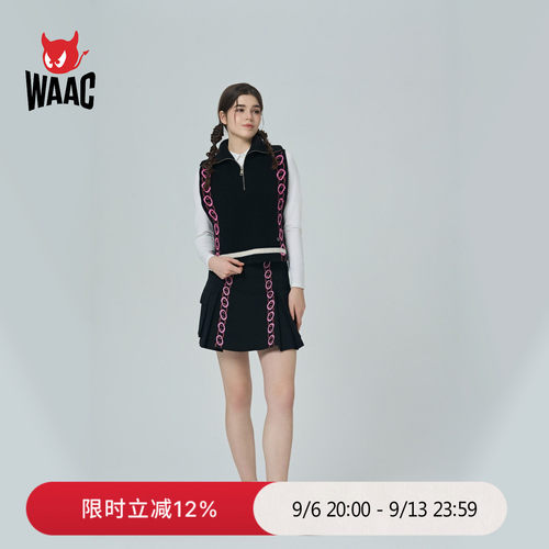 WAAC高尔夫服装翻领背心