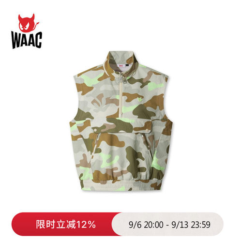 WAAC小恶魔官方春夏新品女士高尔夫服装SEERSUCKER VEST背心马甲