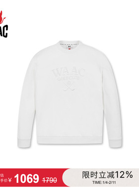 WAAC小恶魔官方男士高尔夫服装PATTERN SWEATSHIRTS卫衣