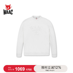 WAAC小恶魔官方男士高尔夫服装PATTERN SWEATSHIRTS卫衣