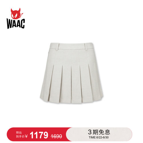 WAAC小恶魔官方女士高尔夫服装SKIRT裙子