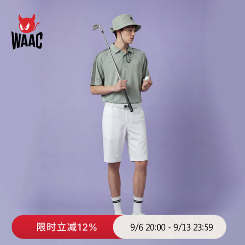 WAAC小恶魔官方春夏新品男士高尔夫服装COOL SHORTS短裤