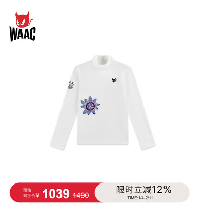 WAAC小恶魔官方女士高尔夫服装长袖T恤