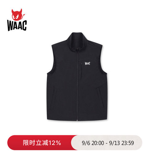 WAAC小恶魔官方男士高尔夫服装FULL ZIP VEST马甲