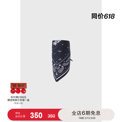 WAAC小恶魔官方春夏新品PATTERN SCARF丝巾
