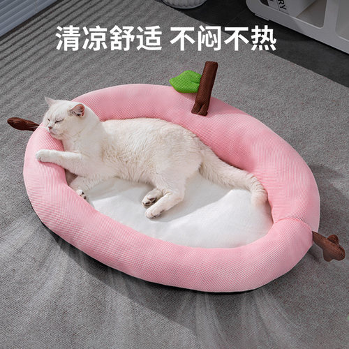猫垫子宠物夏天垫子睡觉用夏季猫窝猫咪狗狗凉席冰垫降温地垫专用