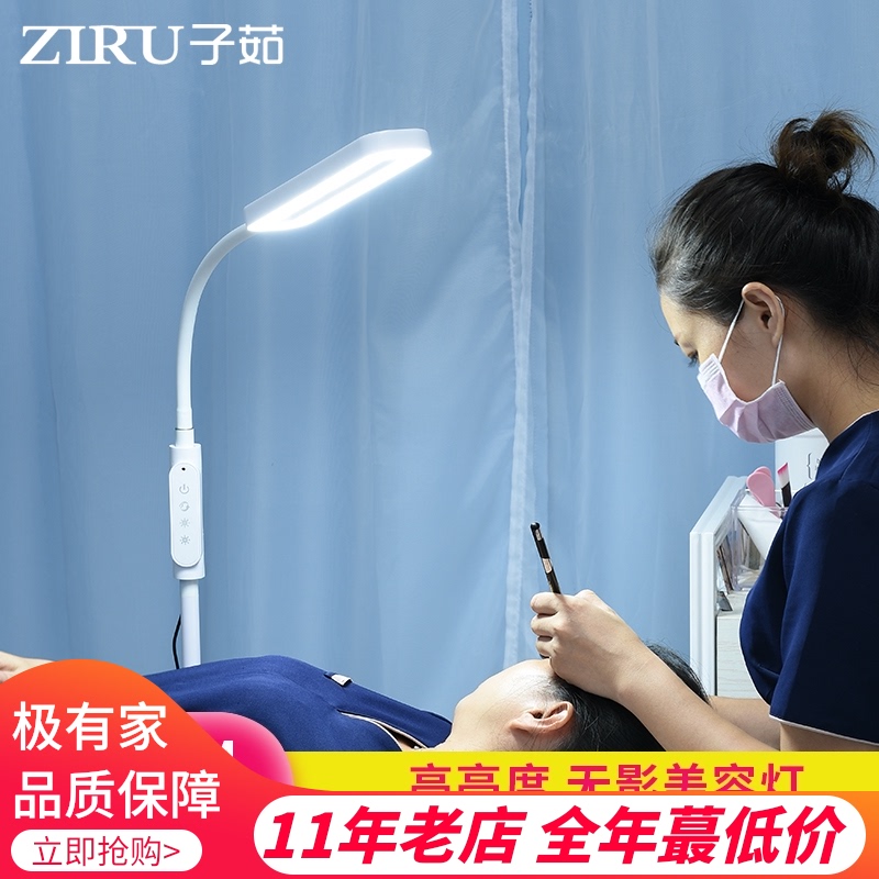 美容灯纹绣美甲纹眉纹身专用便携护眼无影冷光美睫灯led落地台灯