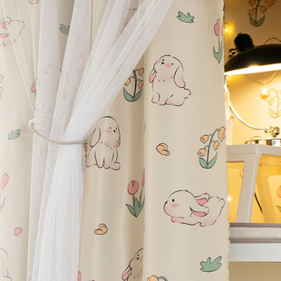 上铺牀帘学生宿舍遮光帘子上下铺牀围挡布窗帘牀遮挡帘桌帘寝室