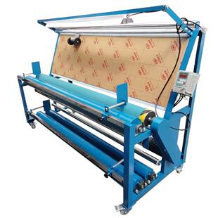 全自动简易验布机打卷机布料卷布机打码机小型复卷机验布机