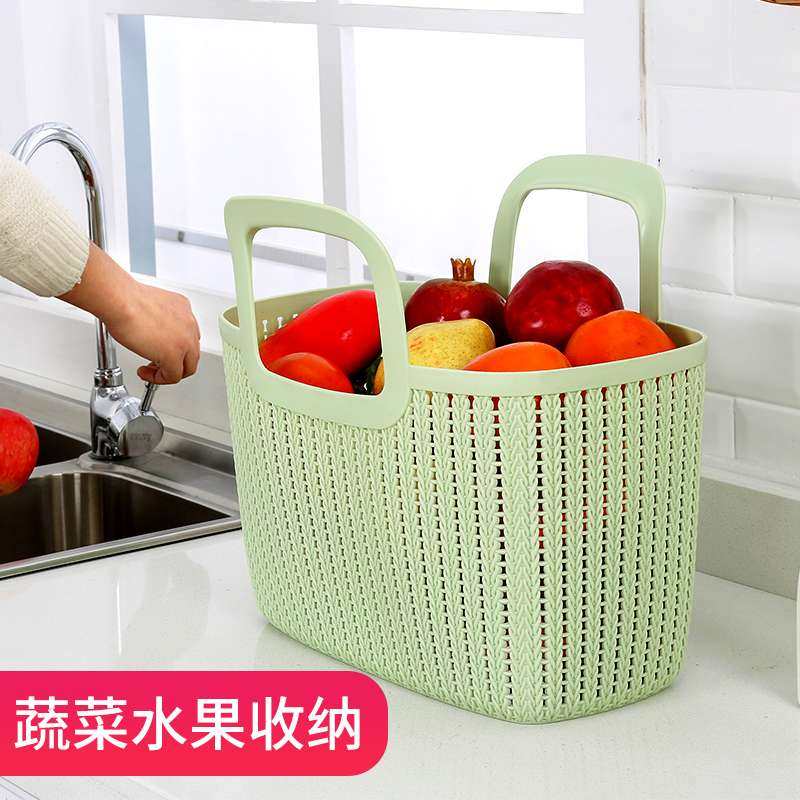 塑料收纳篮杂物篮浴筐手提浴室洗澡蓝女男士藤编手提篮小篮陈之堔,电子元器件市场,其它元器件,淘宝优惠券,粉丝福利购,淘宝优惠卷