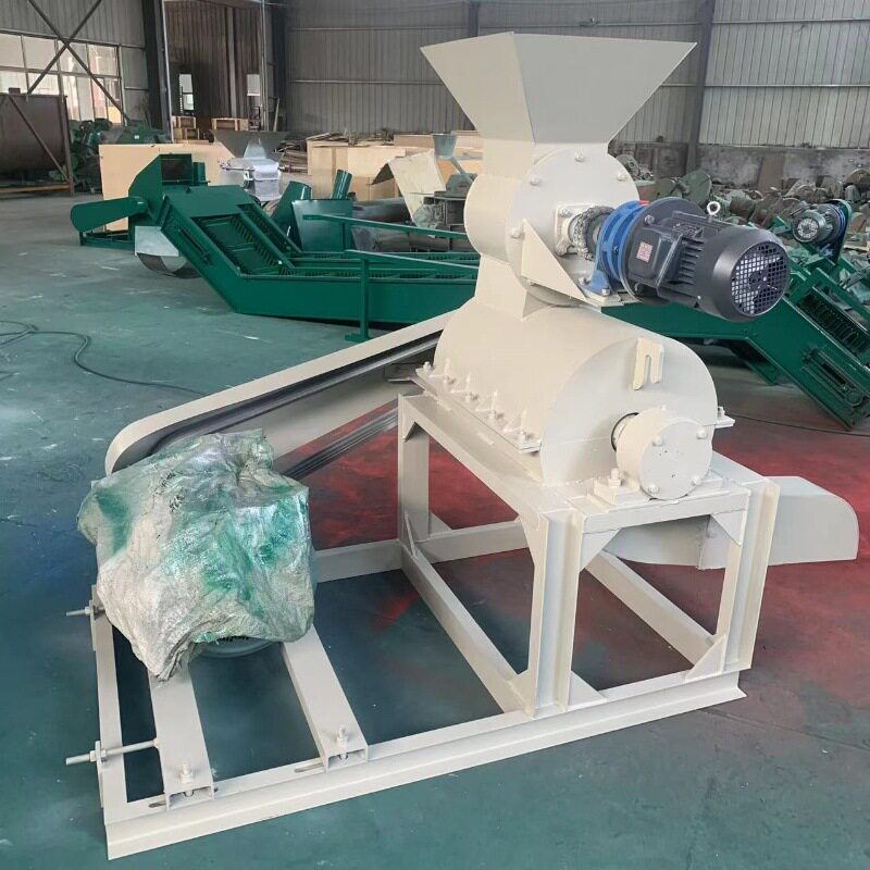 发酵酒糟稻壳粉碎机大型餐厨垃圾泔水粉碎机菌菇棒粉碎机