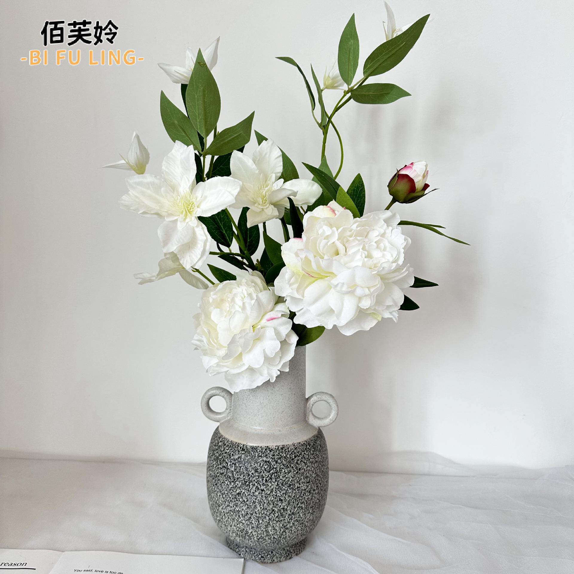彷真绢花组合婚庆婚礼成品花小清新家居桌面花手捧花摄影道具