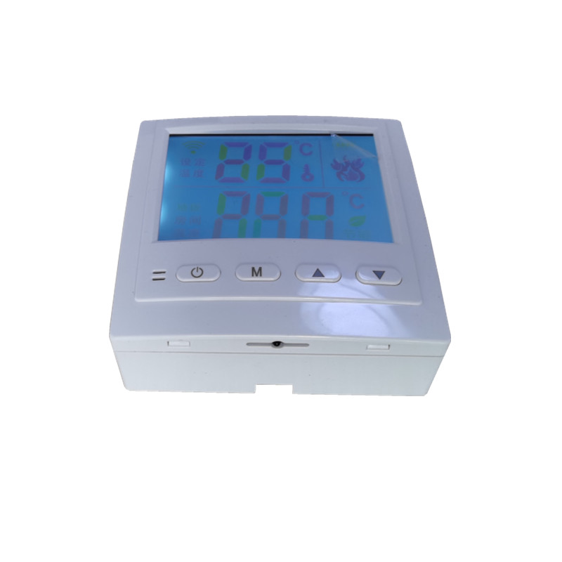 B103电池g供电壁挂炉液晶温控器无源输出大字体无编程温度控制器