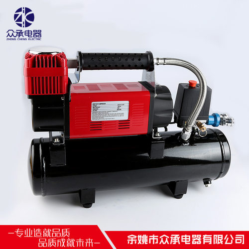 大功率车用轮胎打气泵12V 60A大功率越野车金属车载充气泵