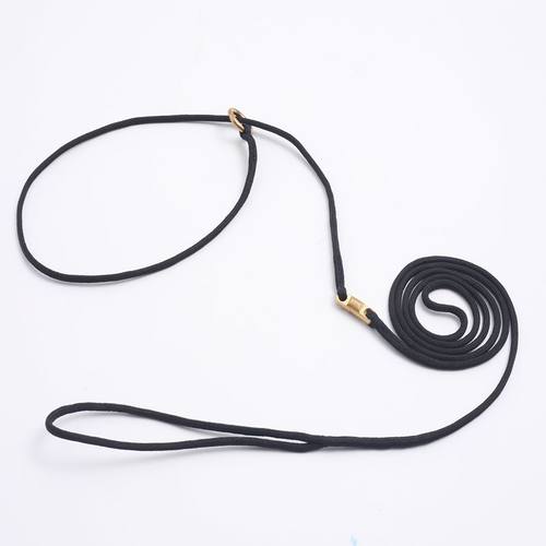 圆形尼龙P链p绳带重柱转圜一体式专业比赛训练牵引绳中小型犬适用