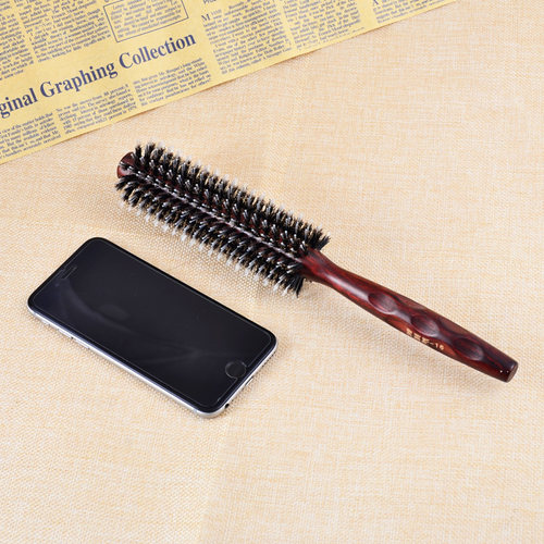 圆梳子滚梳卷发梳子内扣吹直发造型头梳发廊理发店美发梳圆筒卷梳