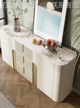 TK208餐边#柜轻奢玄343柜厅美式斗柜客储物柜欧式关鞋柜意式入户