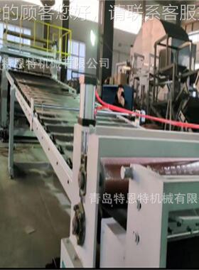 TPE/TPU片材生线产PE吸塑汽车脚垫片材挤出机357TTPE片设材备工