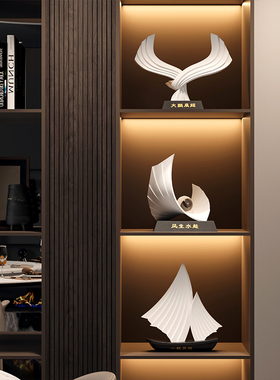 轻奢高档酒柜装饰品摆件现代客厅电视柜家M居饰品餐边柜高级感摆