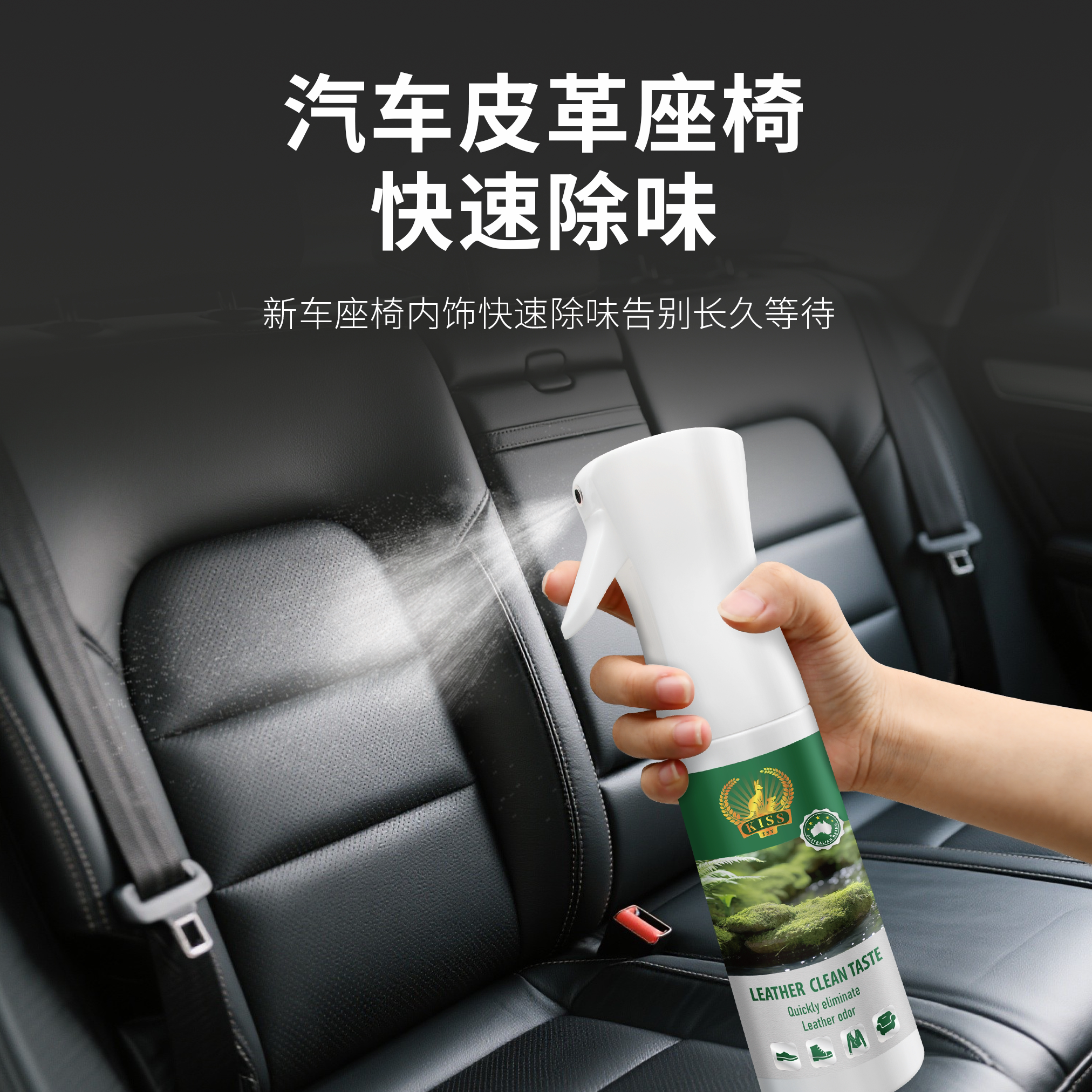汽车除味喷雾车内皮革异味