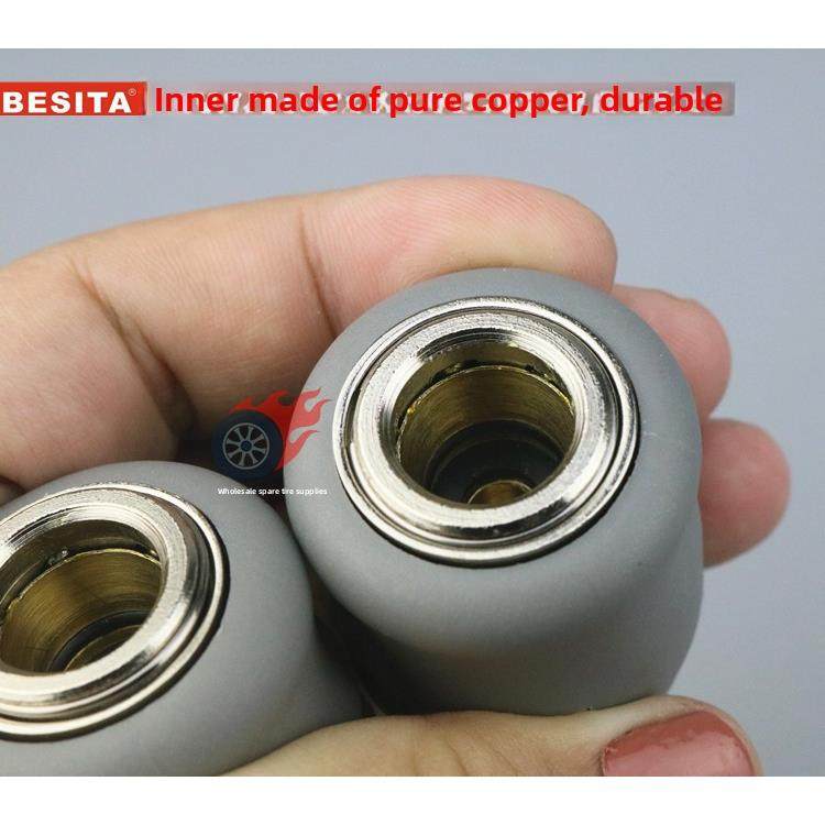 百仕达快速气管接头插管式自锁小气炮接头快速插头男、女cmcm