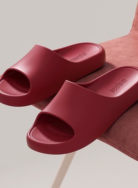 拖鞋女款夏季室内家居浴室洗澡防滑家用2025新款凉拖红色婚庆拖鞋