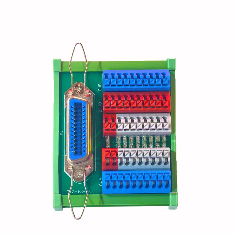 开放式iO端子台带牛角接线转接板端子转K换板定制各种端子板接线