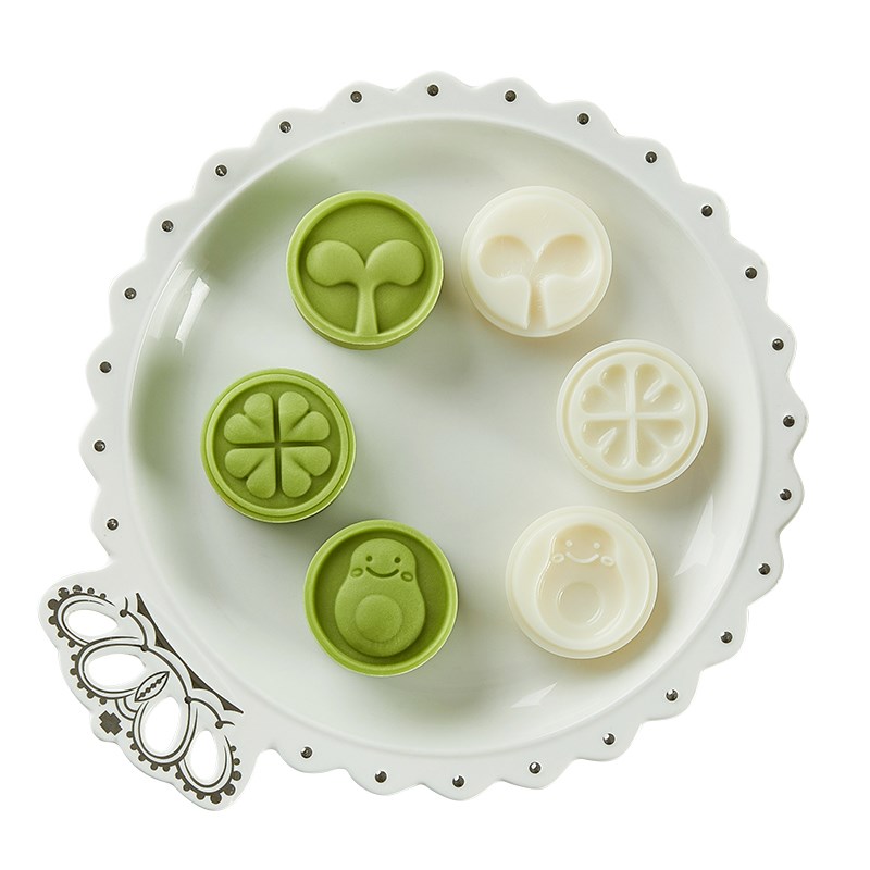 2024新款中秋月饼模具s手压式家用冰皮50克压花小号一模多底定制
