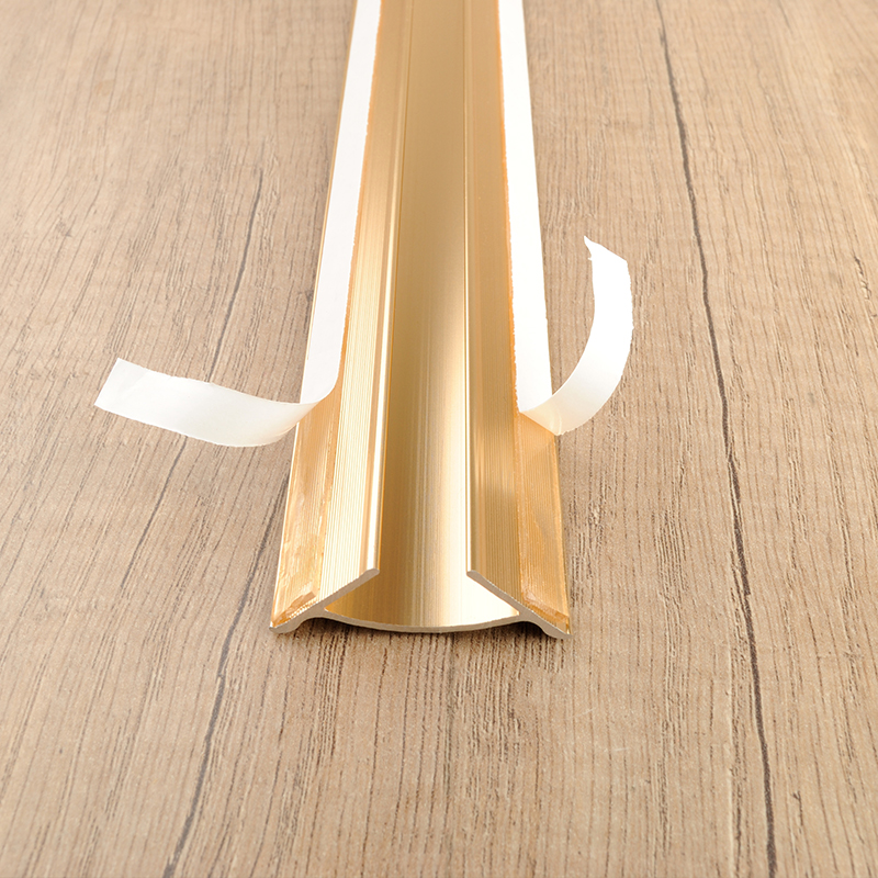 自粘阴角线铝合金木地板收边压条装饰线条墙角顶S角线天花板穿线