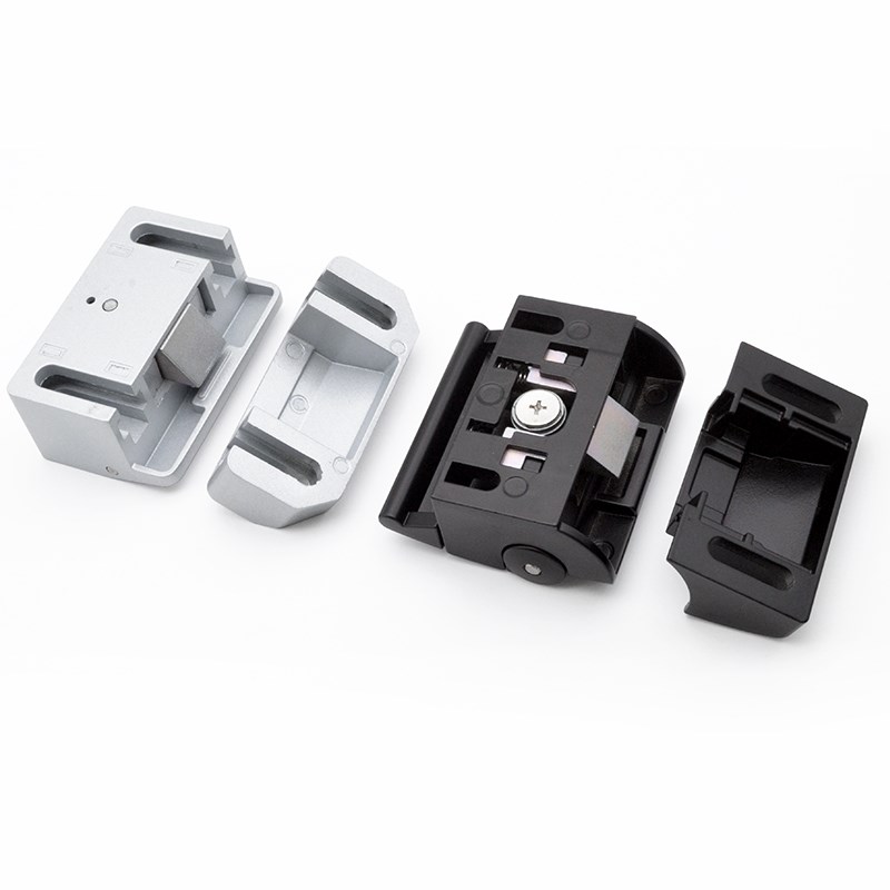 型材铝合金门锁机柜锁具机械设备安全锁MS901-1-U2工业防护围栏锁