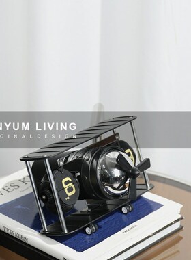 现代创意桌面钟表欧式自动翻页时钟客厅电视M柜样板间金属装饰摆